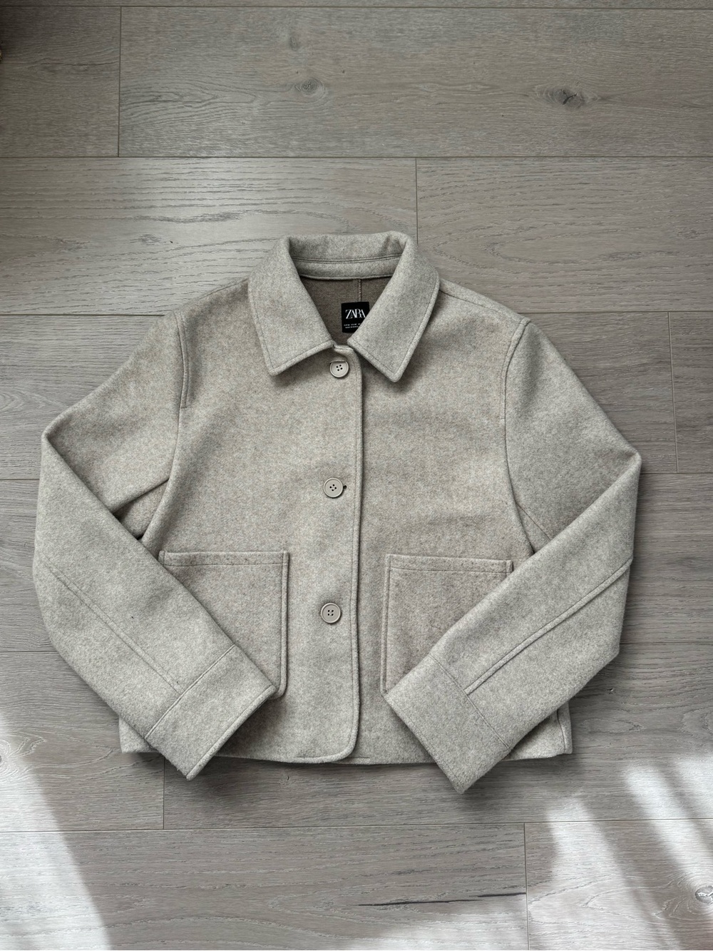 Zara Light Cream Jacket